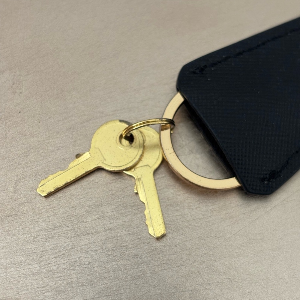 Prada Gold Lock and Keys Bag Charm Set - Picture 4 of 6